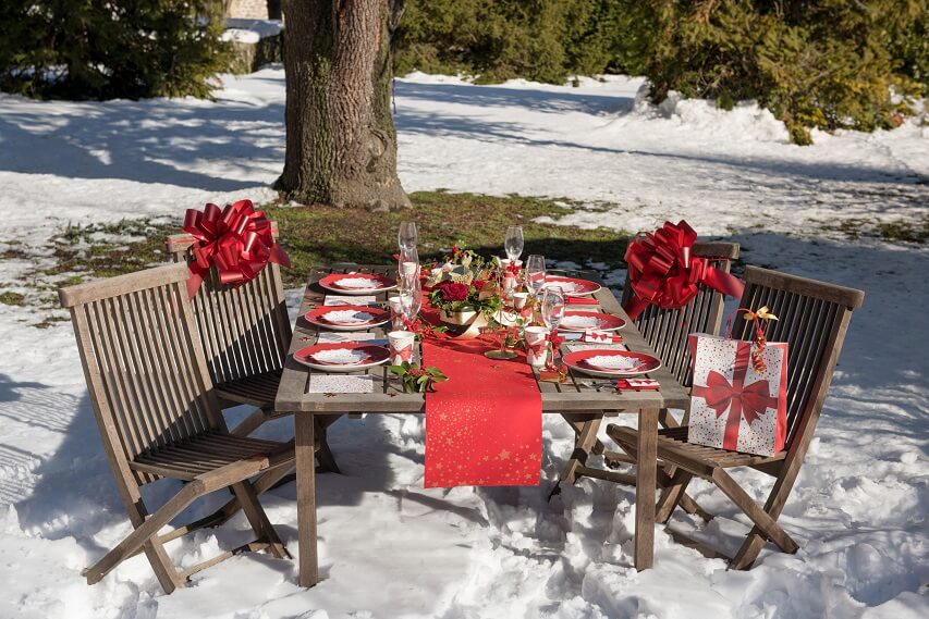 Noeud automatique rouge geant a tirer