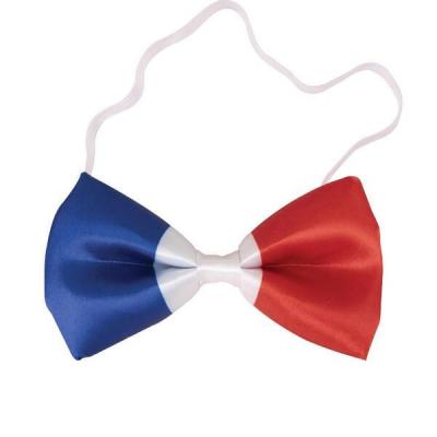 Noeud papillon tricolore france supporters bleu blanc rouge