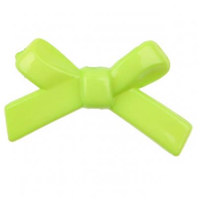 Perle verte noeud papillon (x12) REF/4055