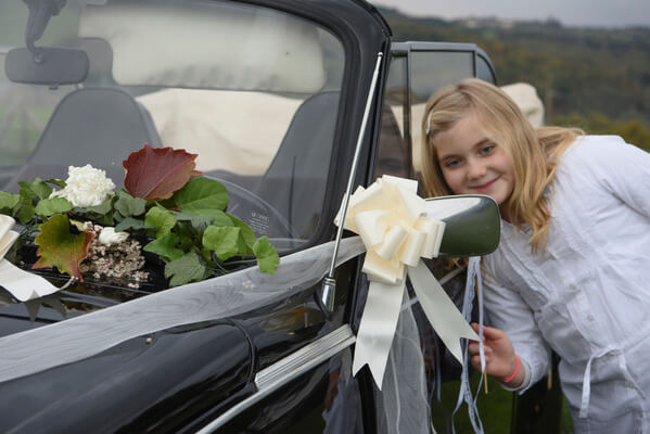 Noeud voiture mariage