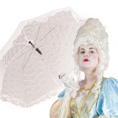 Ombrelle dentelle blanche