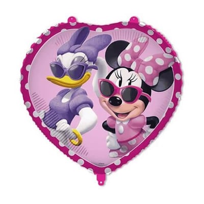 P94989 magasin pas de calais gonflage ballon aluminium helium anniversaire coeur minnie disney