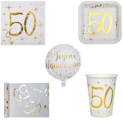 1 Pack bougie anniversaire 5 ans pailletée multicolore /BBC0