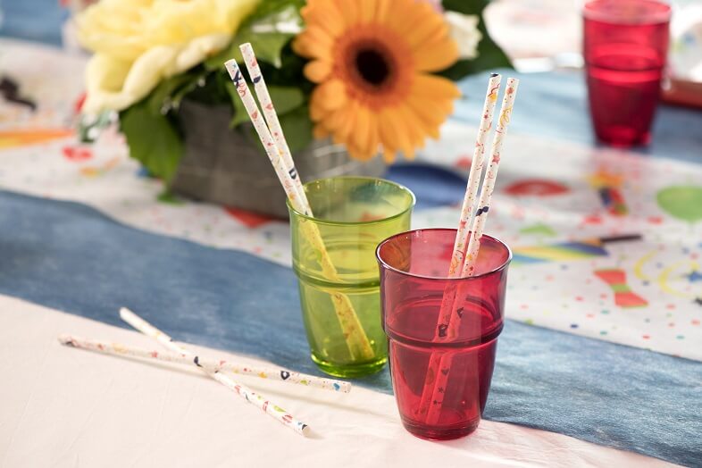 Paille festive anniversaire