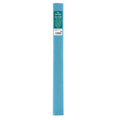 Papier crepon bleu turquoise 48g