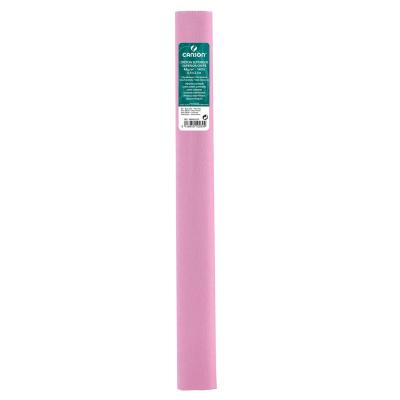 Papier crepon rose 48g