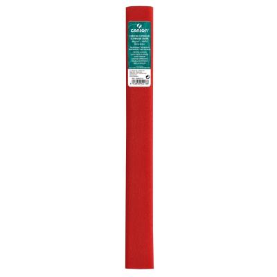 Papier crepon rouge 48g