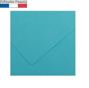 Papier Vivaldi A4, 185g/m²: Bleu turquoise (x50) REF/200040170