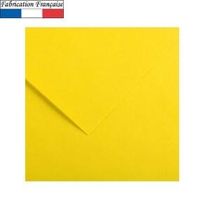 Papier Vivaldi A4, 185g/m²: Jaune canari (x50) REF/200040155