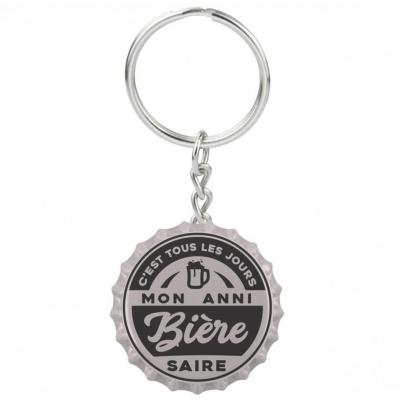 Pcd01 cadeau festif porte cles decapsuleur