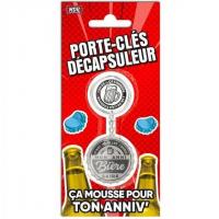 Pcd01 cadeau festif porte cles decapsuleur