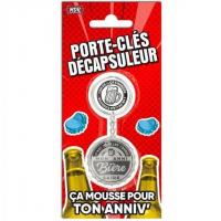 Pcd01 cadeau festif porte cles decapsuleur