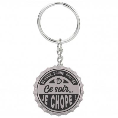 Pcd07 cadeau festif porte cles decapsuleur