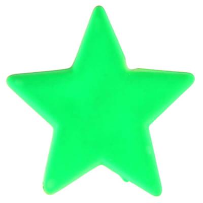 Perle étoile verte (x12) REF/4357
