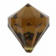 Perle pampille diamant chocolat (x6) REF/3852