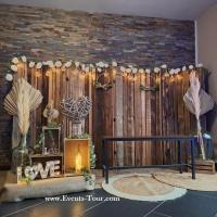 Pes 413 decoration nature champetre bois location scenographie coin photo photbooth pas de calais