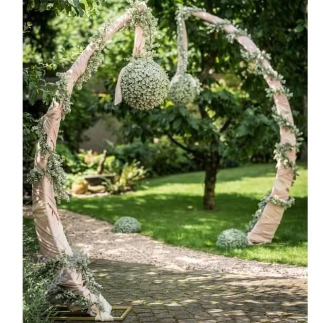 Pes 431 location structure decoration mariage nature champetre arche demi lune nord pas de calais