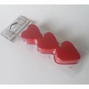 Confettis mariage coeur rouge (x75gr) REF/DEC538