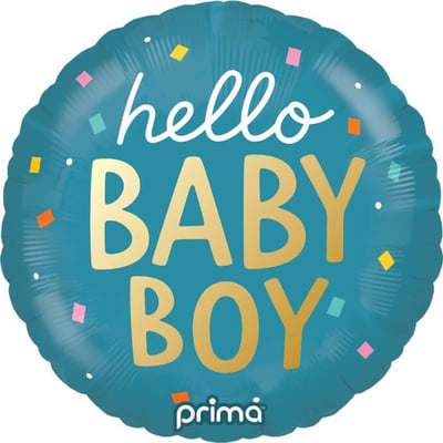 Pf 0065 18 magasin pas de calais gonflage ballon aluminium helium bienvenue bebe garcon naissance