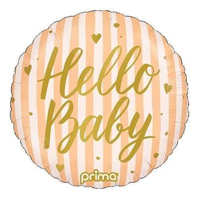 Pf hbph 18 magasin pas de calais gonflage ballon aluminium helium naissance hello baby bebe peche dore or