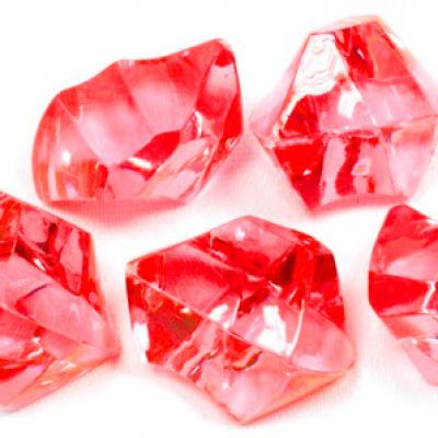 Pierre cristal rouge