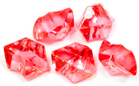 Pierre cristal rouge