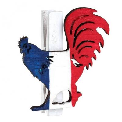 Pince coq tricolore France (x6) REF/5860