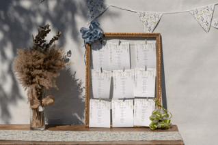 Plan de table personnalisable fete mariage bapteme communion anniversaire