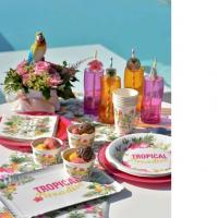 Plateau aperitif tropical