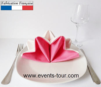 Pliage de serviette etoile 1