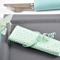 Pliage de serviette mint