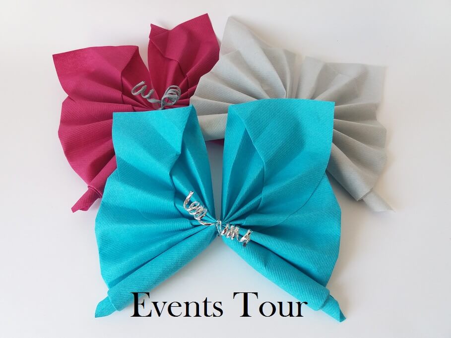 Pliage de serviette papillon 4