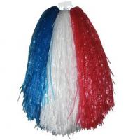 Pom pom france tricolore pompon bleu blanc rouge