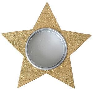 Porte bougie etoile de noel
