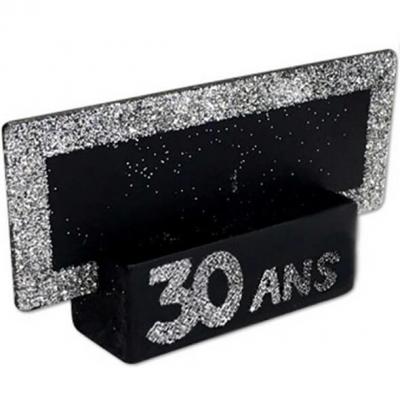 Marque-place argent anniversaire 30ans (x2) REF/MPP03