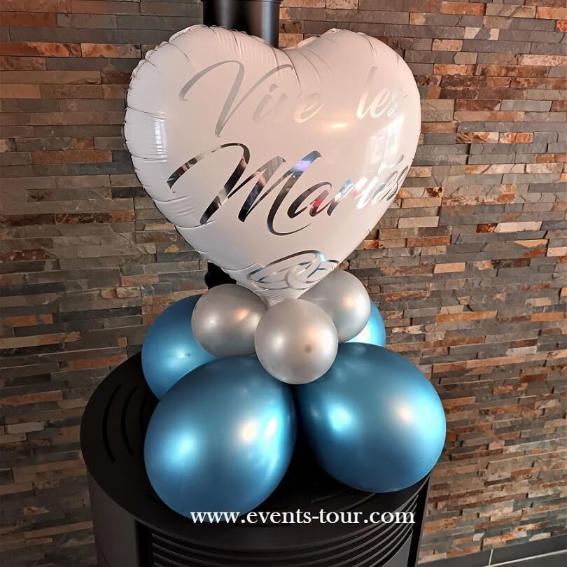 Prestation nord pas de calais decoration ballon mariage centre de table st valentin
