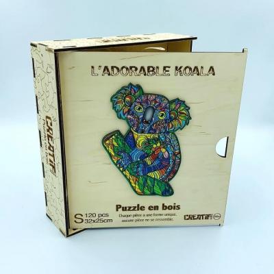 Puzzle en bois art creatif ladorable oala