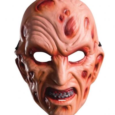 R201293 accessoire de deguisement halloween masque pvc film freddy kruegger