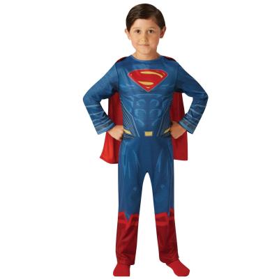 R640811t34 3 et 4ans costume superman enfant justice league