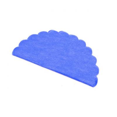 Rond intisse bleu royal pour dragee