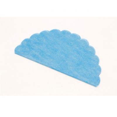 Rond intisse bleu turquoise pour dragee