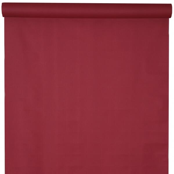 Rouleau nappe airlaid 10m bordeaux