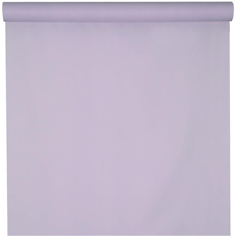 Rouleau nappe intisse lilas parme 10m