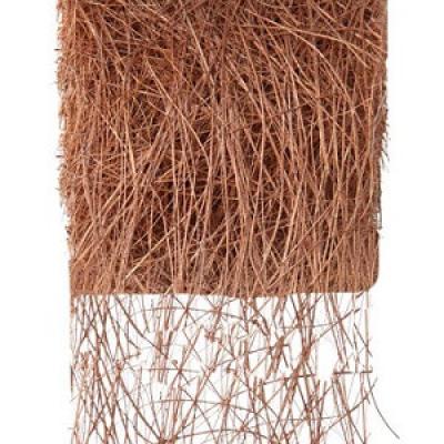 Ruban abaca cuivre 7cm x 5m (x1) REF/2847