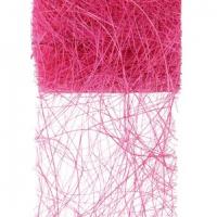 Ruban abaca fuchsia 1