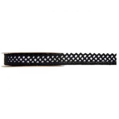 Ruban dentelle autocollant: Noir (x1) REF/5266