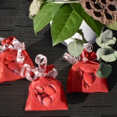 Bolduc mariage coeur