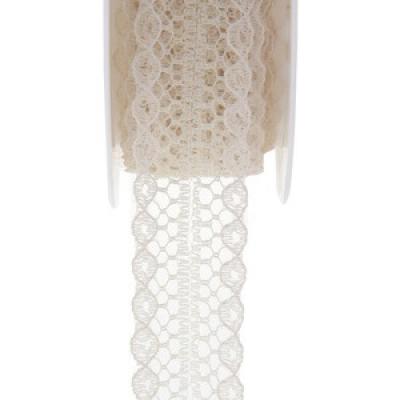 Ruban dentelle ivoire (x1) REF/5554