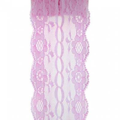 Ruban dentelle rose (x1) REF/5489