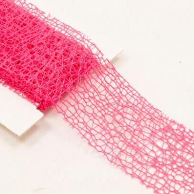 Ruban fantaisie fuchsia